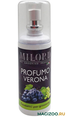 Парфюм для собак и кошек Milord Profumo Verona с запахом винограда 100 мл (1 шт)