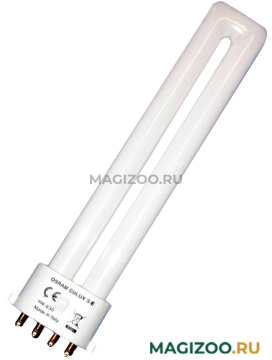 Лампа ультрафиолетовая Osram 11 Вт 2G7 для стерилизатора Eheim ReeflexUV 800 4-х канальная (1 шт)