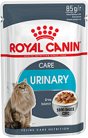 ROYAL CANIN URINARY CARE для взрослых кошек при мочекаменной болезни в соусе пауч (85 гр)