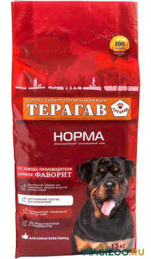 Сухой корм ТЕРАГАВ НОРМА для взрослых собак всех пород (13 кг)