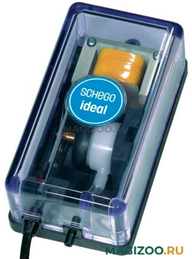 Компрессор Schego Ideal одноканальный для аквариума до 250 л, 150 л/ч, 5 Вт (1 шт)