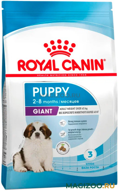 Сухой корм ROYAL CANIN GIANT PUPPY для щенков крупных пород (15 кг)