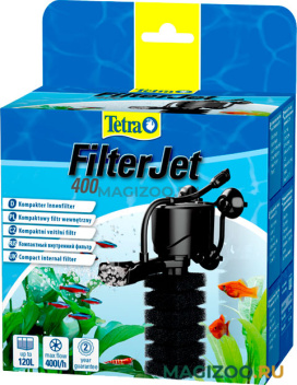 Фильтр внутренний TETRA FILTERJET 400 компактный для аквариума 50 – 120 л, 400 л/ч, 4 Вт (1 шт)