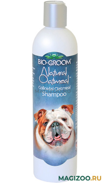 BIO-GROOM NATURAL OATMEAL шампунь для собак и кошек успокаивающий против зуда и раздражений 355 мл (1 шт)