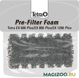 Наполнитель для фильтра Tetra EX 400 Plus/600 Plus/800 Plus/1200 Plus губка предварительного фильтра (1 шт)