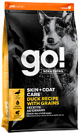 GO! SOLUTIONS SKIN & COAT CARE для собак и щенков всех пород с уткой и овсянкой (1,59 кг)