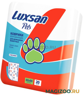 Пеленки коврики впитывающие для собак c рисунком Luxsan Premium 60 х 90 см 20 шт (1 шт)