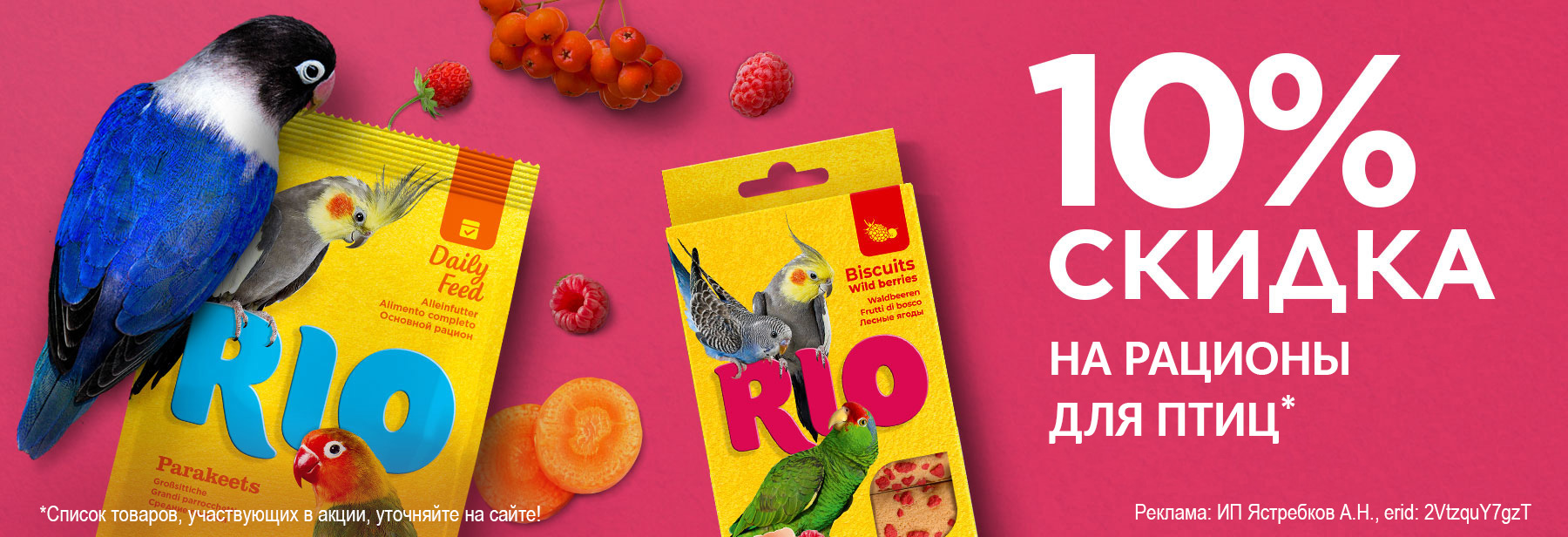 RIO со скидкой 10%!