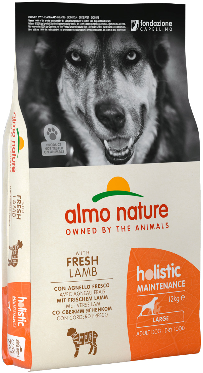 

Almo Nature Adult Dog Large & Lamb для взрослых собак крупных пород с ягненком (12 кг)