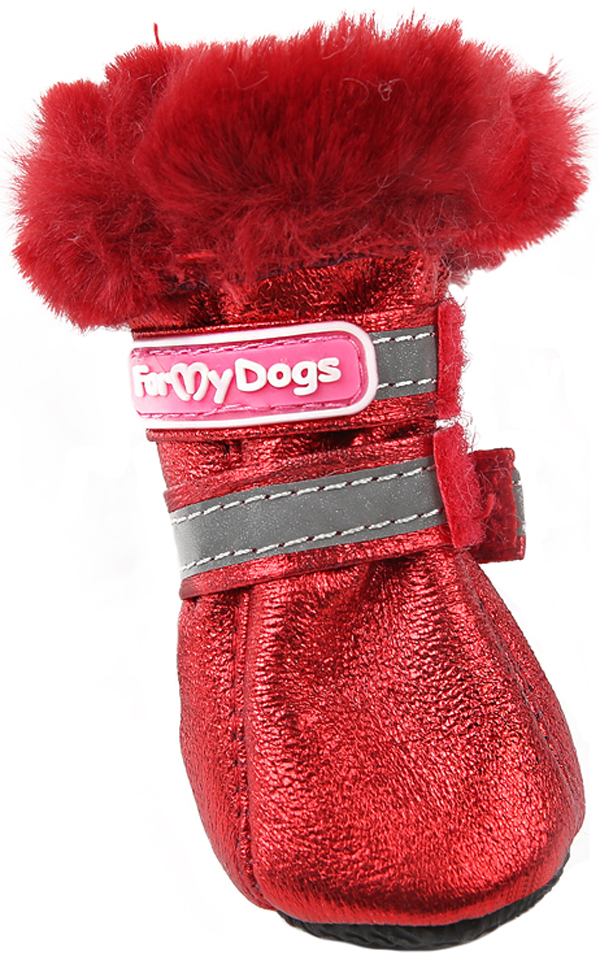 

For My Dogs сапоги для собак зимние красные Fmd643-2019 R (4)