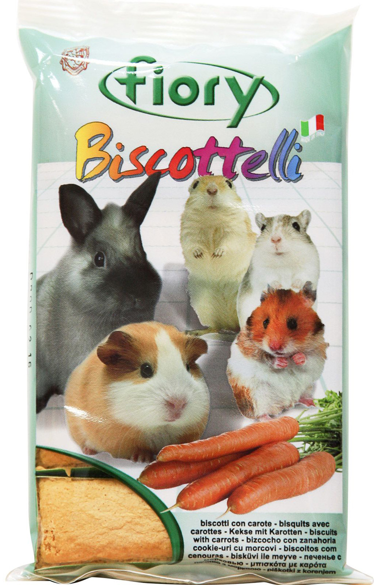 

Fiory Biscottelli – Фиори бисквиты для грызунов с морковью (30 гр)