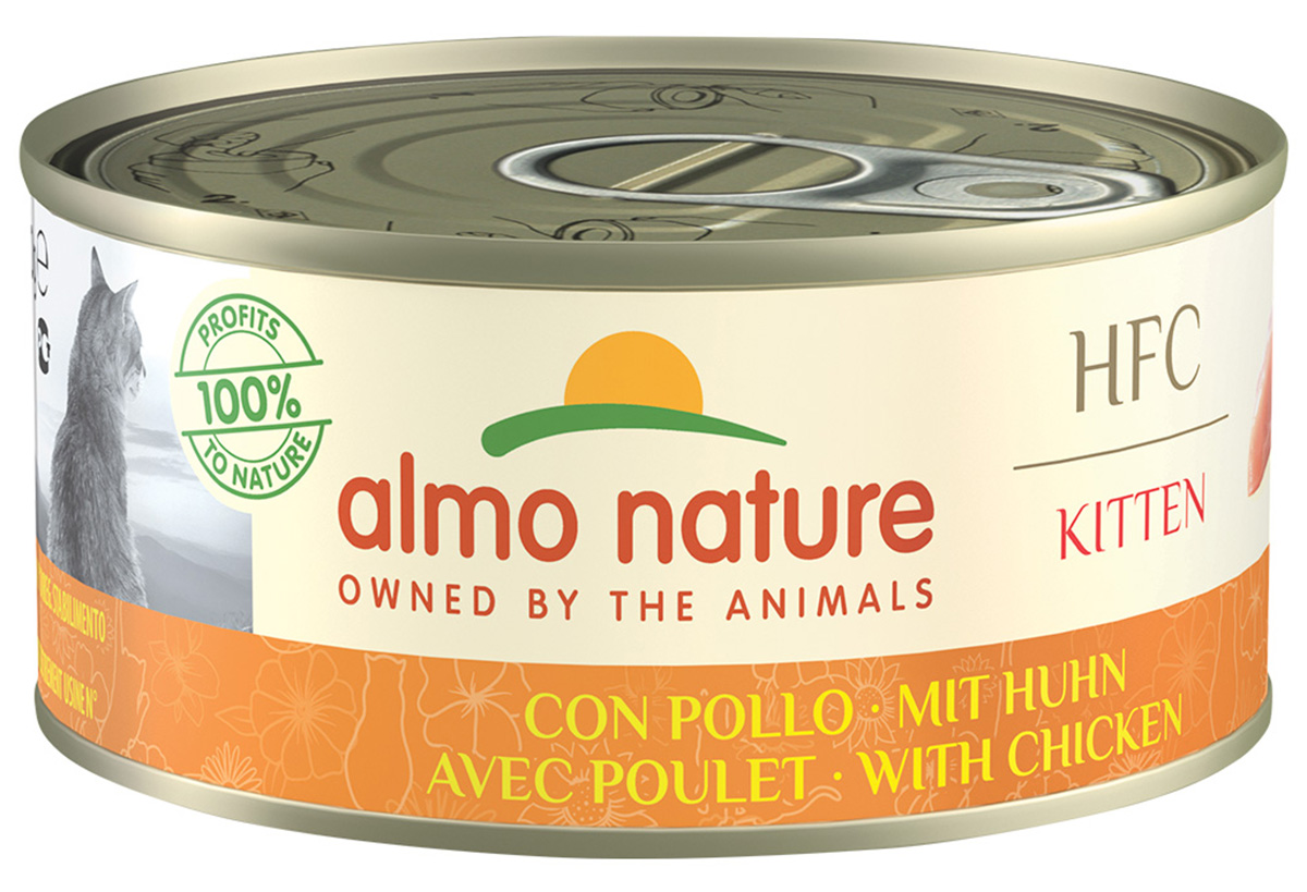 

Almo Nature Cat Hfc Jelly беззерновые для взрослых кошек с курицей в желе (150 гр х 24 шт)