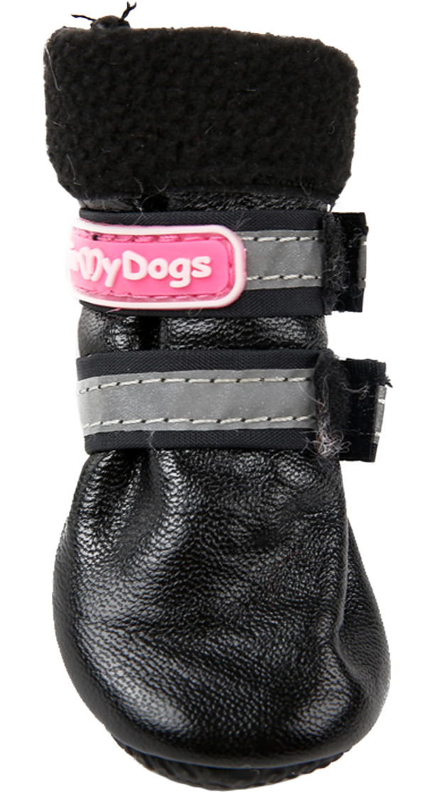 

For My Dogs сапоги для собак зимние черные Fmd645-2019 Bl (1)