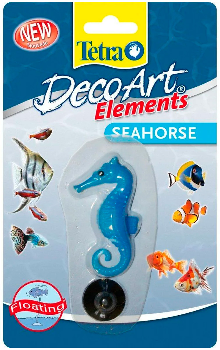 

Декор для аквариума Tetra Decoart Elements Seahorse Морской конёк (1 шт)