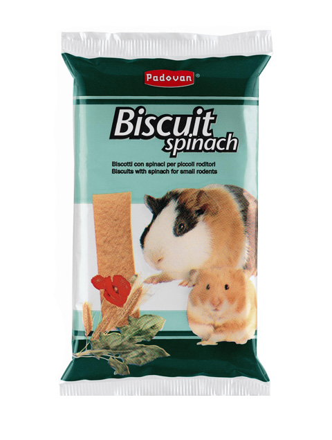 

Padovan Biscuit Spinach бисквиты для грызунов со шпинатом (3 + 1 шт)