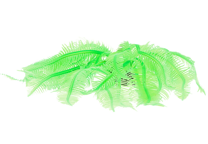 

Декор для аквариума Коралл силиконовый Vitality зеленый 4 х 4 х 12 см (1 шт)