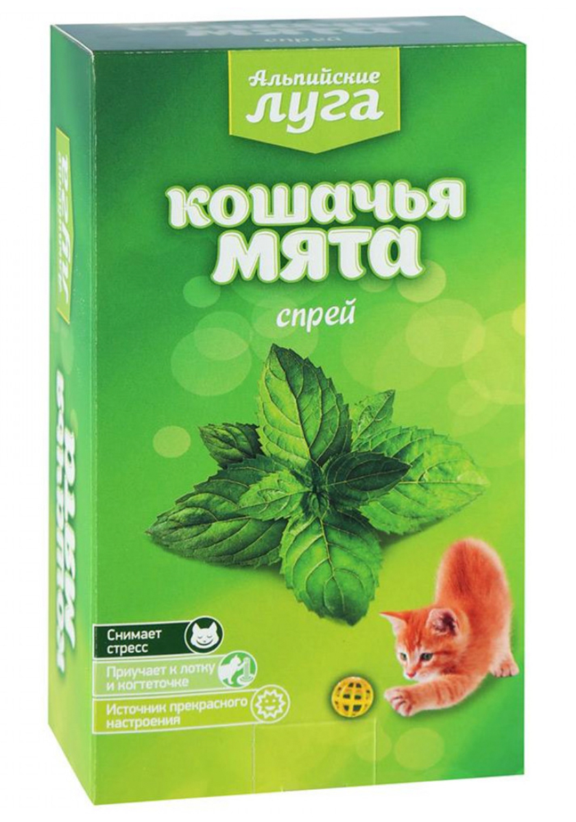 

Лакомство альпийские луга кошачья мята спрей (100 мл)