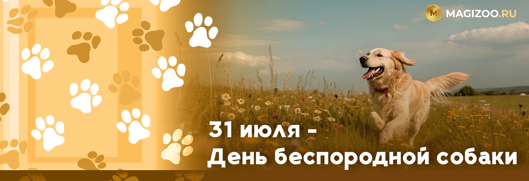 31 июля - День беспородной собаки!