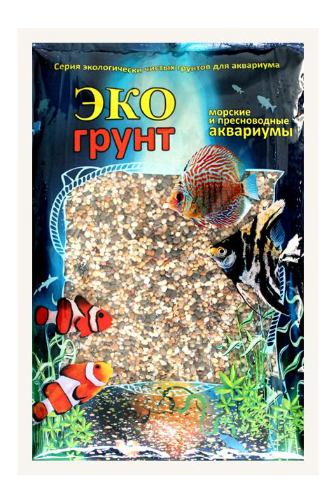 

Грунт для аквариума Феодосия галька №1, 5 - 10 мм ЭКОгрунт (3,5 кг)