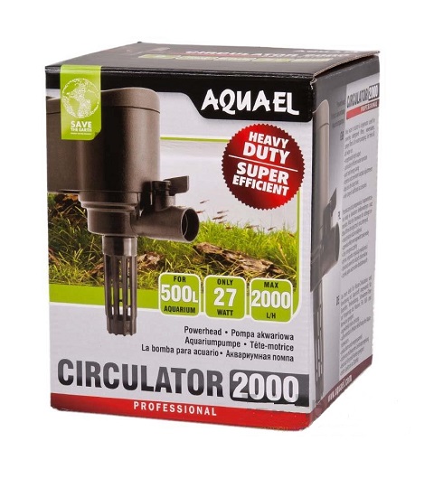 

Помпа Aquael Circulator 2000, 2000 л/ч, для аквариумов объемом более 350 л (1 шт)