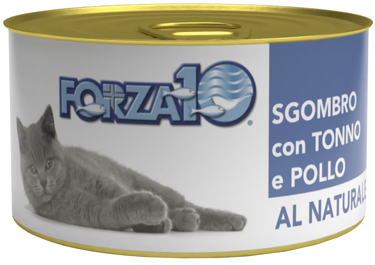 

Forza10 Cat Al Naturale для взрослых кошек со скумбрией, тунцом и курицей (75 гр х 24 шт)