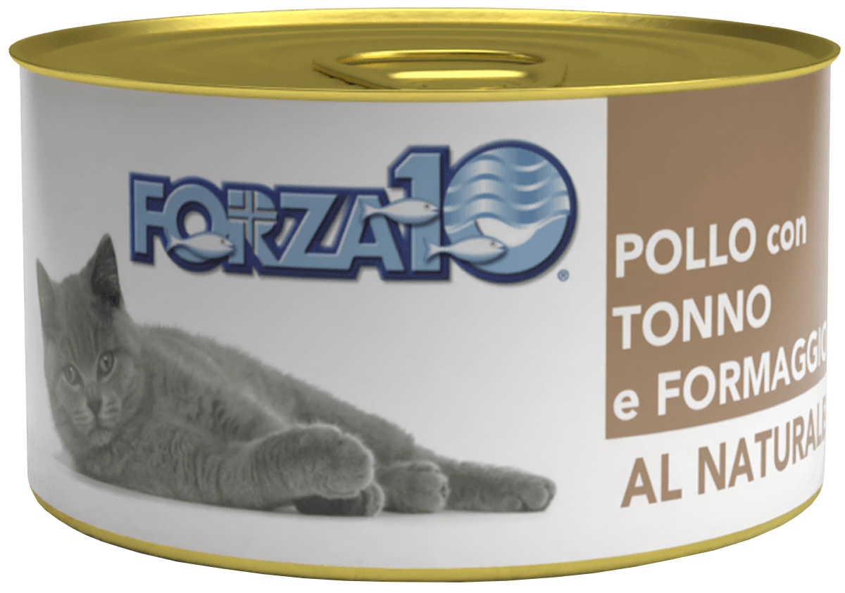 

Forza10 Cat Al Naturale для взрослых кошек с курицей, тунцом и сыром (75 гр х 24 шт)