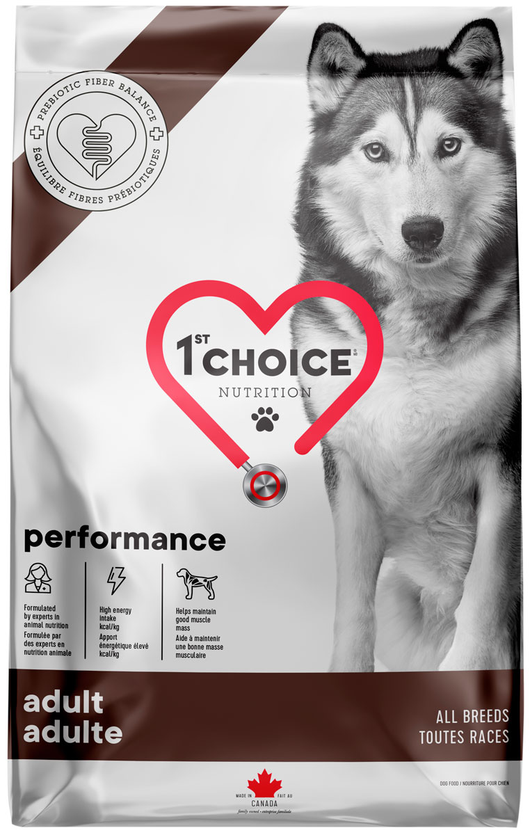 

1st Choice Care Dog Adult All Breeds Perfomance для активных взрослых собак всех пород с курицей (12 кг)