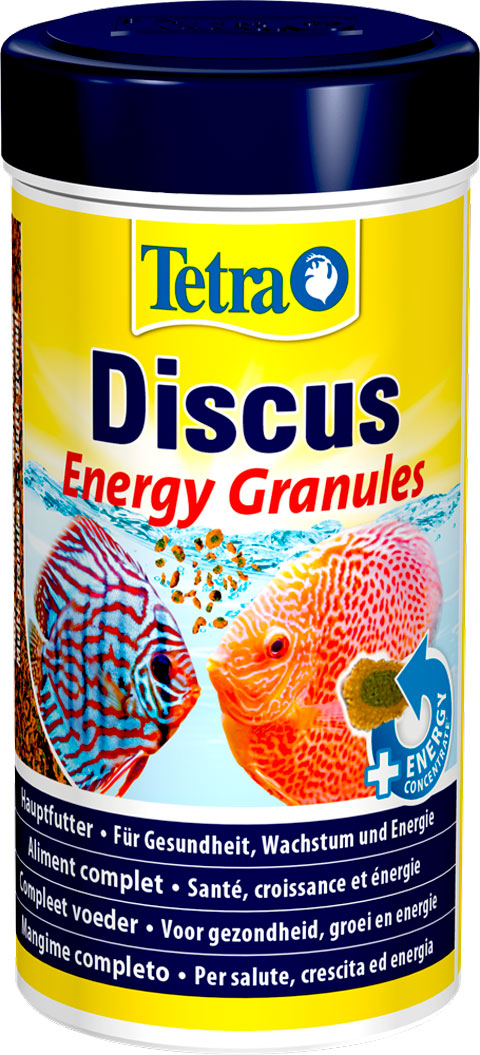 

Tetra Discus Energy Granules корм гранулы для дискусов, для повышения жизненной силы и дополнительной энергии (250 мл)