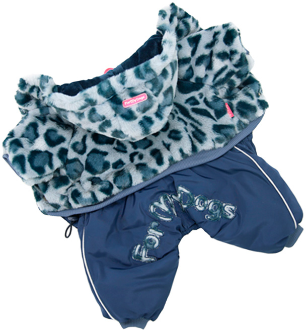 For My Dogs комбинезон для собак синий для мальчиков Fw715-2019 M (14)