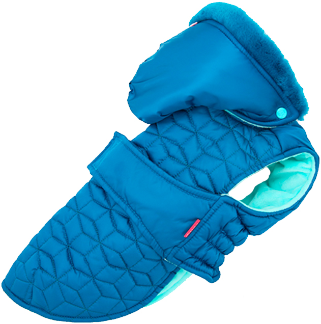 

For My Dogs попона для собак синяя Fw789-2019 (10)