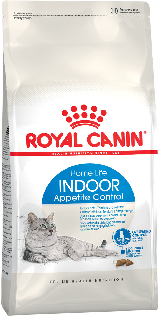 

Royal Canin Indoor Appetite Control диетический для взрослых кошек живущих дома (2 кг)