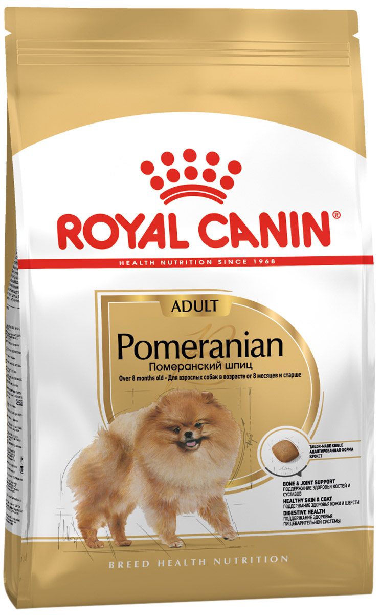 

Royal Canin Pomeranian Adult для взрослых собак померанский шпиц (1,5 + 1,5 кг)