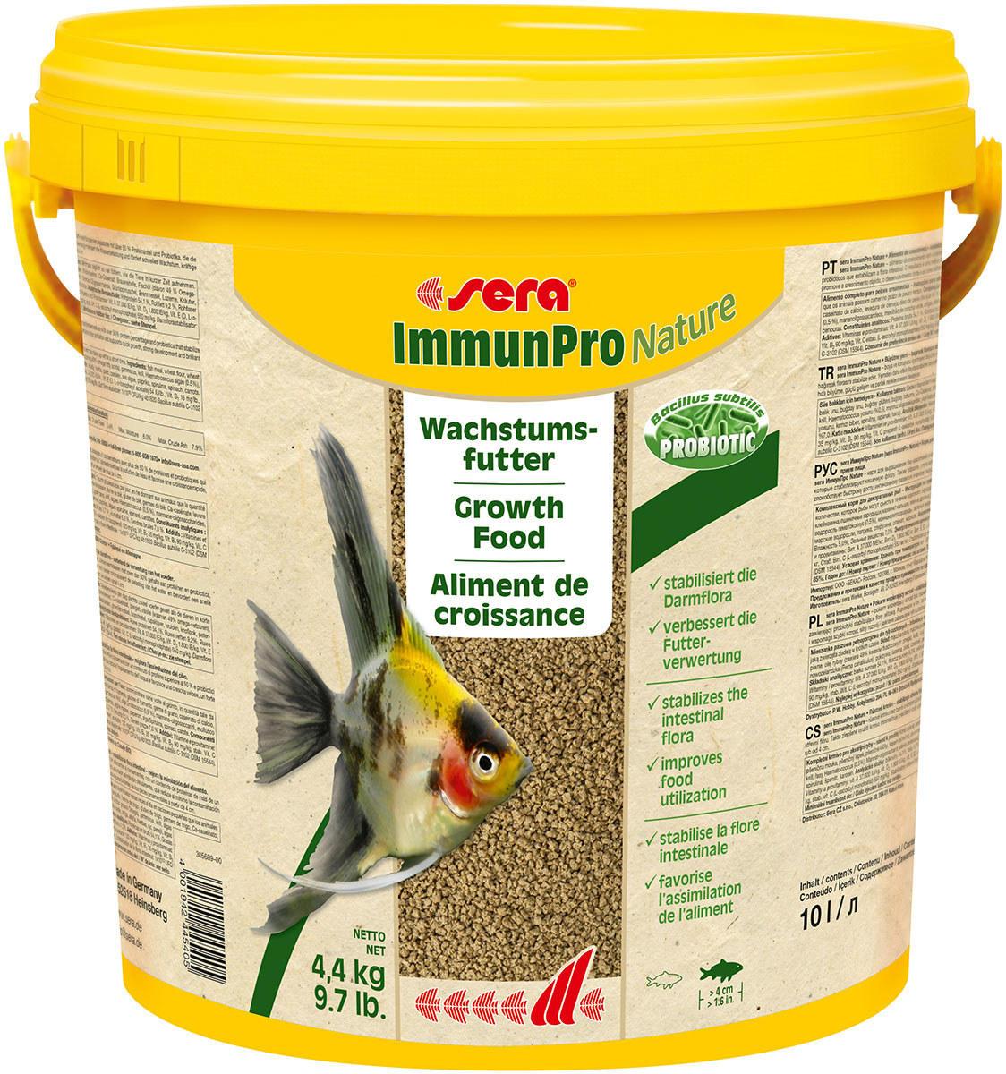 

Sera Immun Pro корм гранулы для рыб основной (10 л)