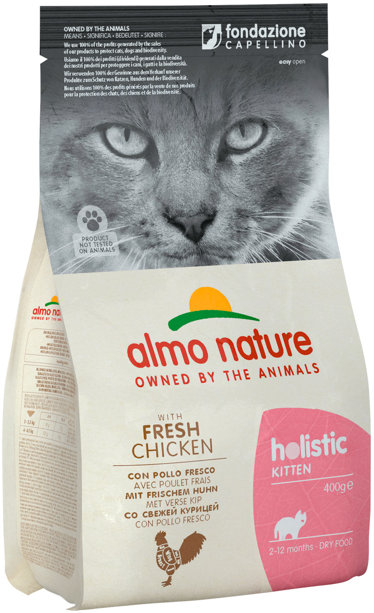 

Almo Nature Kitten Chicken & Rice для котят с курицей и рисом (0,4 кг)