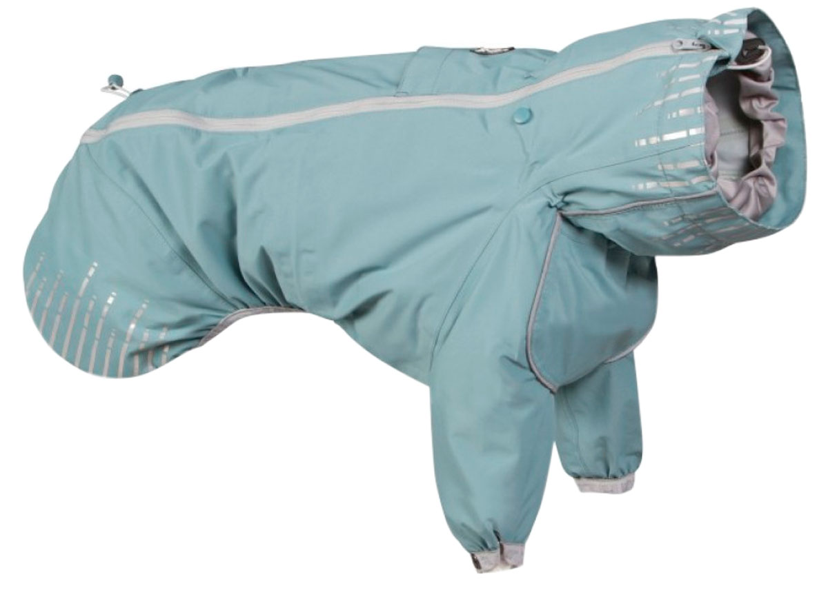 

Hurtta Rain Blocker плащ для собак с передними лапами бирюзовый (30)