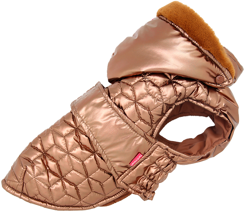 

For My Dogs попона для собак коричневая Fw788-2019 (12)