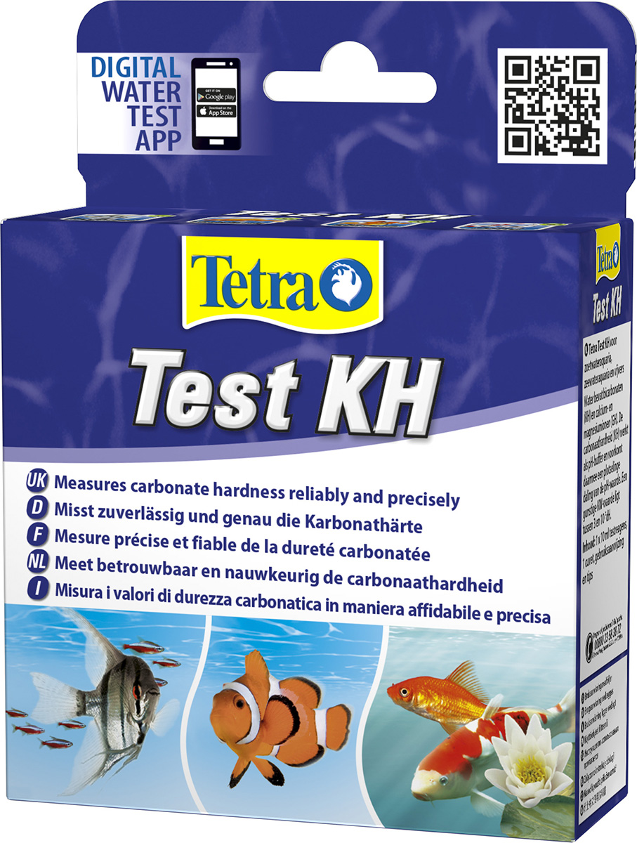 

Tetra Test Kh тест для определения карбонатной жесткости для пресной и морской воды (1 шт)