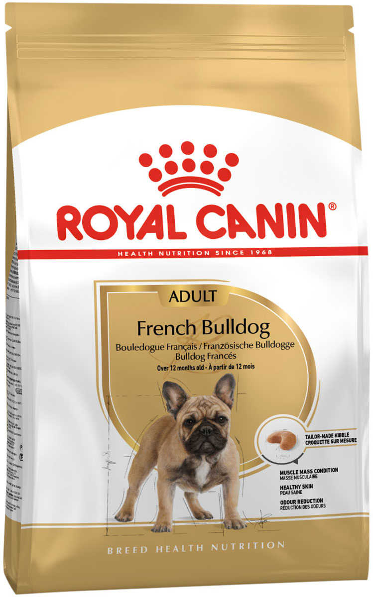 

Royal Canin French Bulldog Adult для взрослых собак французский бульдог (3 кг)