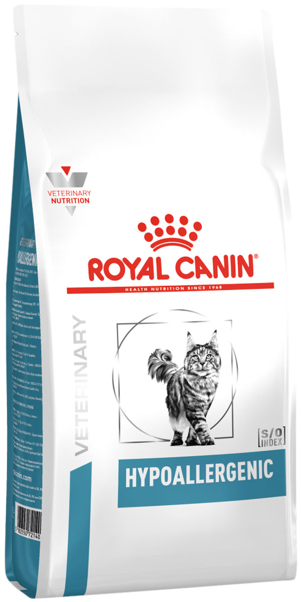 

Royal Canin Hypoallergenic для взрослых кошек при пищевой аллергии (2,5 кг)