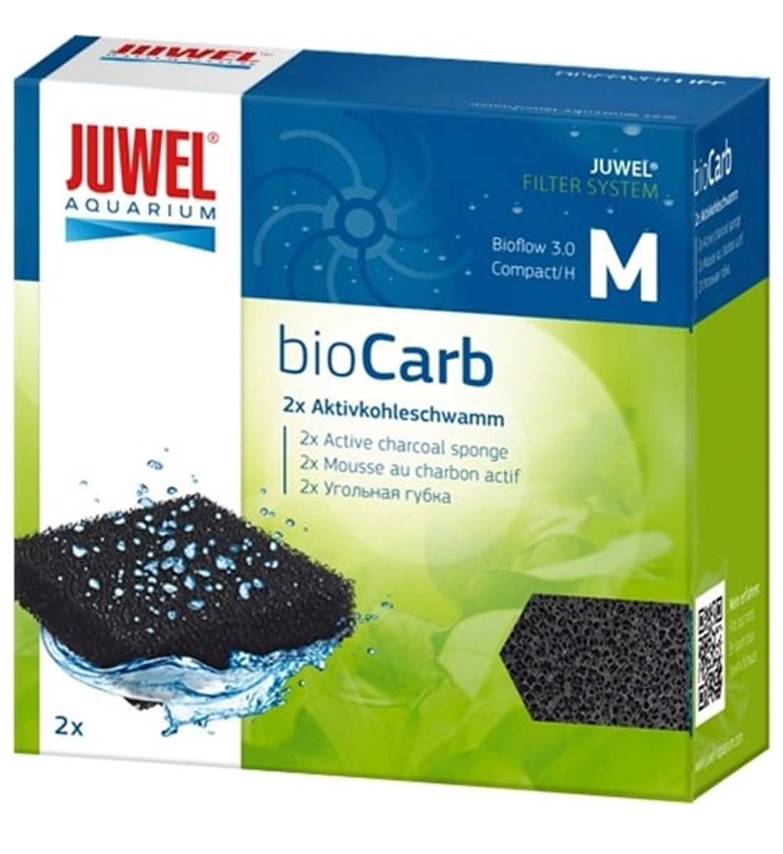 

Губка угольная для фильтра Juwel Compact, Bioflow 3.0 (1 шт)