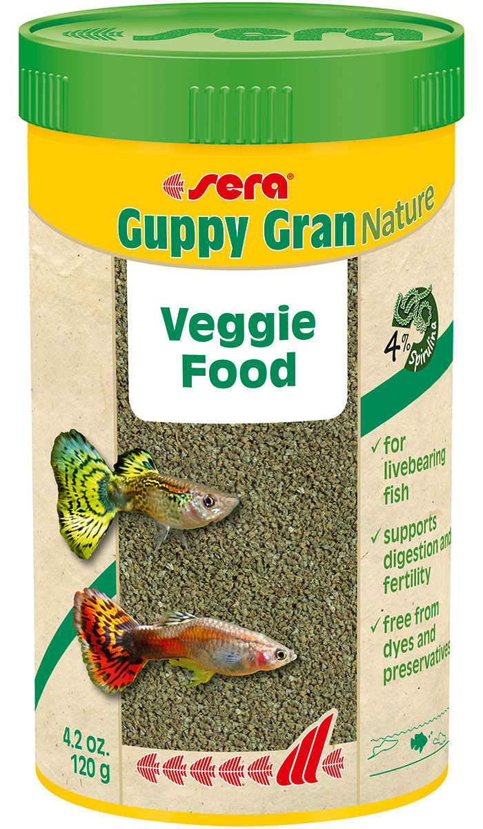 

Sera Guppy Gran корм гранулы для гуппи (10 гр)