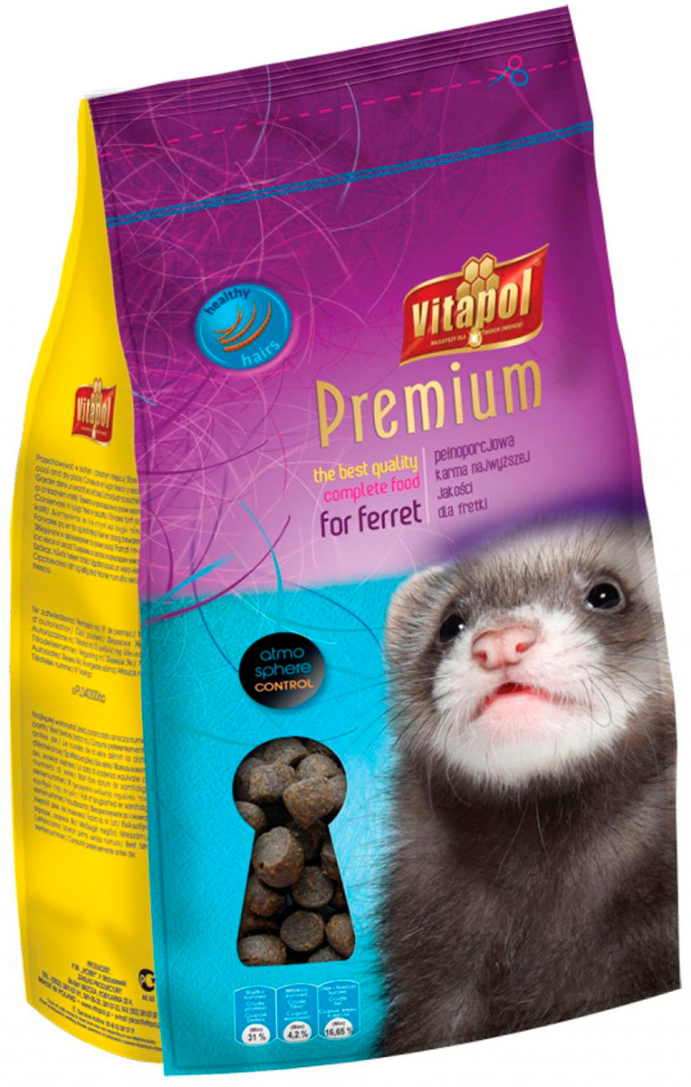 

Vitapol Premium корм для хорьков (800 гр)