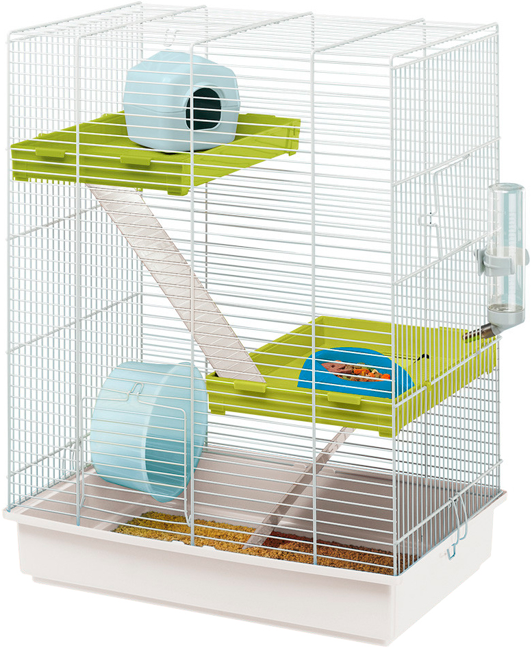 

Клетка для хомяков Ferplast Hamster Tris 46 х 29,5 х 58 см (1 шт)