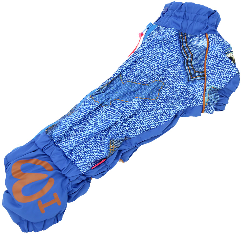 

For My Dogs комбинезон для таксы голубой для мальчиков Fw742-2019 Mt (tm1)