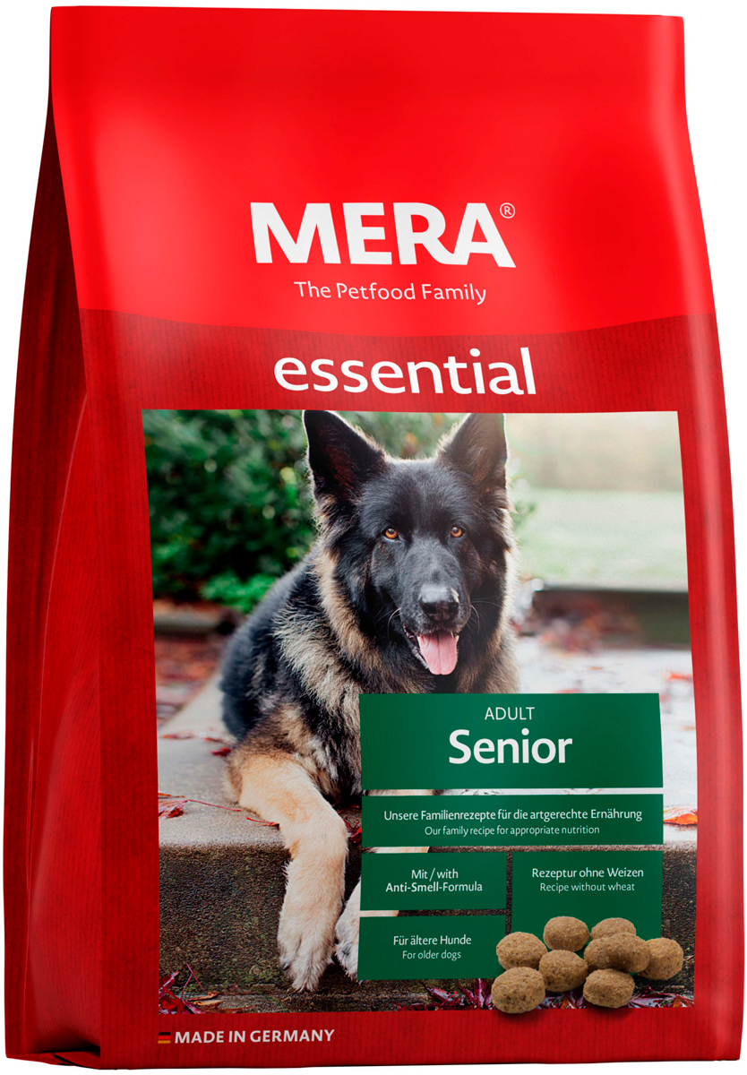 

Mera Essential Dog Senior для пожилых собак всех пород с птицей (12,5 кг)