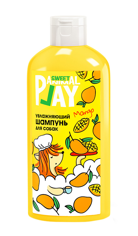 

Animal Play Sweet шампунь для собак и кошек увлажняющий Спелый манго (300 мл)