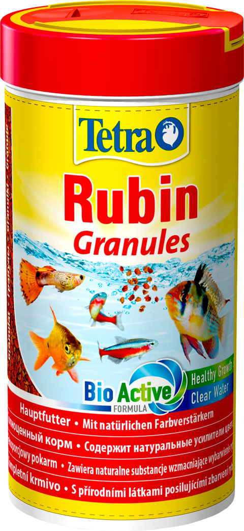 

Tetra Rubin Granules корм гранулы для рыб для усиления окраски (250 мл)