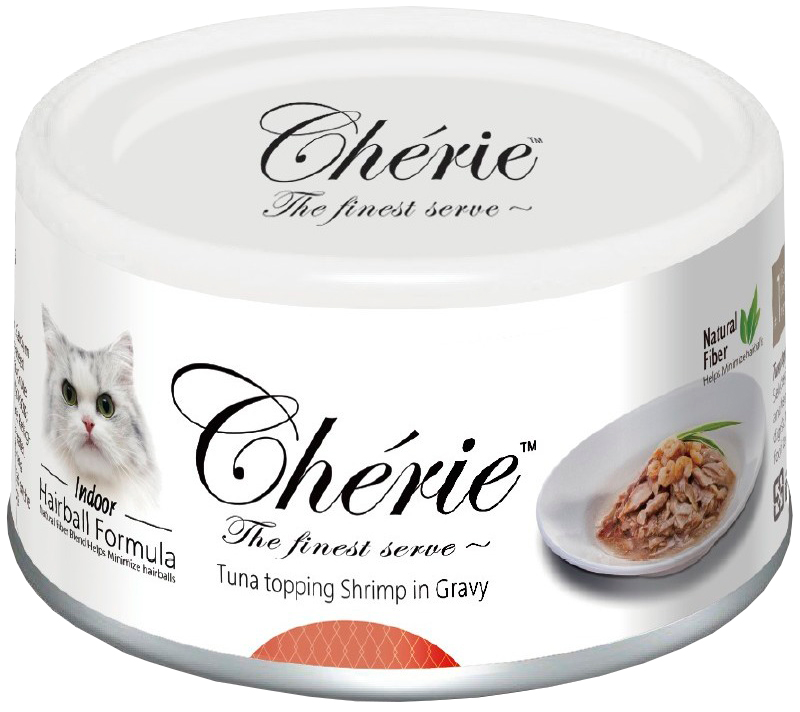 

Pettric Cherie Adult Cat Grain Free Tuna & Shrimp беззерновые для взрослых кошек с тунцом и креветками в подливе (80 гр х 24 шт)