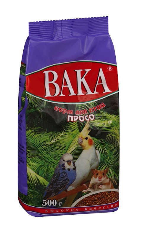 

вака просо для птиц (500 гр)