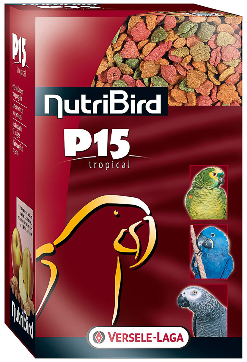 

Versele-laga Nutribird P15 Tropical корм для крупных попугаев (1 кг)